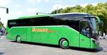 Setra S 516 HD von Brauer Reisen Gmbh aus Nordhausen, Thüringen bei der Bus Demo in Berlin am17.06.2020.