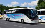 Setra S 516 HD von Dippel-Reisen GmbH & Co KG aus Gillersberg-Lidscheid, Hessen bei der Bus Demo in Berlin am 17.06.2020.