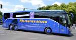 Setra S 516 HD von Helmut Ziegelmeier GmbH & Co KG aus Fischbach, Bayern bei der Bus Demo in Berlin am 17.06.2020.