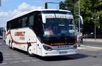 Setra S 516 HD von Liebelt-Reisen aus Zschorna, Sachsen bei der Bus Demo in Berlin am 17.06.2020.