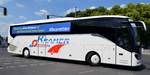 Setra S 516 HD von Omnibus Kramer GbR aus Gunzendorf, Bayern bei der Bus Demo in Berlin am 17.06.2020.