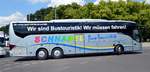 Setra S 516 HD von Schnabel Touristik Gmbh aus Maroldsweisach, Bayern bei der Bus Demo in Berlin am 17.06.2020.