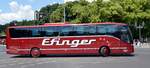 Setra S 516 MD von Efinger GmbH aus Aichach, Bayern bei der Bus Demo in Berlin am 17.06.2020.