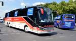 Setra S 517 HD von Amos Reisen aus Memmingen, Bayern bei der Bus Demo in Belin am 17.06.2020.