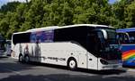Setra S 517 HD von Busunternehmen D.Hampel aus Haldensleben Sachsen-Anhalt bei der Bus Demo in Berlin am 17.06.2020.