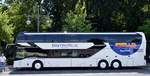 Setra S 531 DT Bistrobus von Stewa Touristik GmbH aus Kleinostheim, Bayern in Berlin bei der Bus Demo am 17.06.2020.