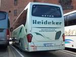 Setra 515 HD von Heideker aus Deutschland in Stralsund.