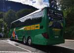 Setra 516 HDH vom Reisebusunternehmen MESO steht im September 2022 am Königssee. Grüße an den sehr netten Fahrer!!!