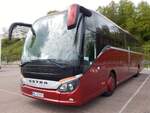 Setra 516 MD Vorführwagenaus aus Deutschland im Stadthafen Sassnitz.