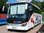 Setra 515 HD von Gute Reise Hauck aus Deutschland im Stadthafen Sassnitz.