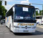 Temsa HD 13 von O. und R. Fichter Reiseservice GmbH aus Sankt Georgen Schwarzwald, B-W bei der Bus Demo in Berlin am 17.06.2020.