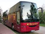 Van Hool EX16H von Grunert aus Deutschland in Malchow.