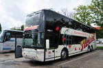 Van Hool  Bistro Bus  von Tieber Reisen/Reisebro aus sterreich in Krems gesehen.