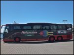 VDL Futura von Heizmann-Reisen aus Deutschland im Stadthafen Sassnitz.