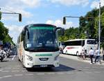VDL Futura von Allmendinger Reisen aus Göppingen, B-W bei der Bus Demo in Berlin am 17.08.2020.