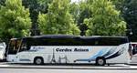 VDL Futura von Gerdes Reisen Omnibusbetrieb aus Westerstede, Niedersachsen bei der Bus Demo in Berlin am 17.06.2020.