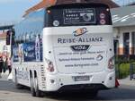 VDL Futura von Reise-Allianz/Optimal-Reisen Forsmann aus Deutschland im Stadthafen Sassnitz am 21.08.2016