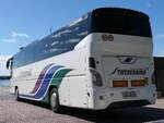 VDL Futura von Twerenbold aus der Schweiz im Stadthafen Sassnitz.