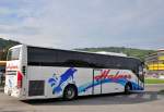 Volvo 9700/418316/volvo-9700-von-hafner-busreisen-aus VOLVO 9700 von Hafner Busreisen aus sterreich am 20.9.2014 in Krems.