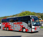 Volvo 9700 von Huber Reisen aus sterreich in Krems gesehen.