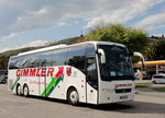 Volvo 9700 von Gimmler Reisen aus der BRD in Krems.