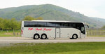 Volvo 9700 von Detlef Later,Reisebusunternehmen aus der BRD in Drnstein/ Wachau/Niedersterreich gesehen.