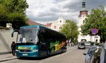 Volvo 9700 von Rieder Reisen aus sterreich in Krems gesehen.