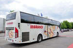 Volvo 9700 von Morandi Reisen aus Italien in Krems.