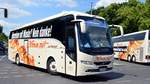 Volvo 9500 von mit Morent GmbH & Co KG aus Kottmar, Sachsen bei der Bus Demo in Berlin am 17.06.2020.