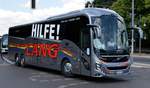 Volvo 9900 von Lang-Reisen GmbH aus Schwarzenberg, Sachsen bei der Bus Demo in Berlin am 17.06.2020.