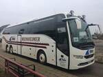 Volvo 9900 von Reisebusunternehmen Weinheimer aus Deutschland in Neubrandenburg.