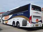 Volvo 9900 von Lapin Travel aus D�nemark in Sassnitz.