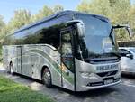 Volvo 9900 von Hellwig aus Deutschland in Plau am See. 