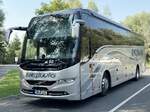 Volvo 9900 von Hellwig aus Deutschland in Plau am See. 