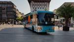 Infobus der Konrad-Adenauer-Stiftung rollt auf den Universittsplatz in Fulda, 08-2020
