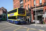 dennis/552216/volvo-doppeldecker-stadtbus-am-842017-in Volvo Doppeldecker Stadtbus am 8.4.2017 in der City von Dublin.