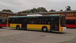 MAN Lions City von Rhein-Nahe-Bus. Aufgenommen am 15.09.2014 auf dem ORN-Betriebshof in Mainz.