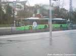 MAN Gelenkbus abgestellt am Bahnhof Hnfeld am 31.3.16