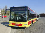 MAN Lion's City der Barnimer Busgesellschaft in Eberswalde am 17.