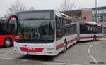 Friedrich Müller Omnibusunternehmen (FMO) - Niederlassung Stuttgart ~ SHA-FM 144 ~ MAN Lions City G ~ 31.01.2021 in Marbach am Neckar