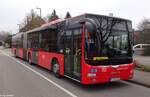 Regional Bus Stuttgart (RBS) | Regiobus Stuttgart | S-RS 2510 | MAN Lion`s City G | 14.01.2018 in Renningen