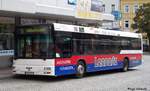 Stadtwerke Hof - HofBus ~ Wagen 21 ~ HO-CV 21 ~ MAN NL 223 ~ 18.08.2007 in Hof