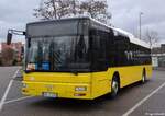 Süsser Reisen & Transport aus Deckenpfronn | BB-S 1248 | MAN NL 313 | 21.02.2016 in Sindelfingen