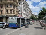 mercedes-benz-citaro-ii-facelift/873491/tpl-8211-mercedes-citaro-nr-430 TPL – Mercedes Citaro Nr. 430 (Baujahr 2012) ist unterwegs an der Seepromenade von Lugano am 11.6.24 