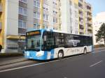 Der neue MB-Citaro C2 Euro6, der Fa. Pflieger, Bblingen, unterwegs in Maichingen , als Schulbus unterwegs
