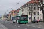mercedes-benz-citaro-iii-c2/610079/graz-aufgrund-des-halbmarathons-mussten-am Graz, Aufgrund des Halbmarathons mussten am  08.04.2018 die Autobuslinien 31E, 32, 39, 40, und 67E großräumig umgeleitet werden. Zusätzlich gab es zwischen Jakominiplatz und Puntigam einen SEV für die Straßenbahnlinie 5.

Das Foto zeigt Graz Linien Citrao 2 G Euro 6 WN 41 als Linie 40 auf der Umleitungsstrecke am Schönaugürtel