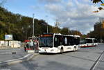 mercedes-benz-citaro-iii-c2/636275/ge-rn-180-ist-am-28102018-am GE-RN 180 ist am 28.10.2018 am ZOB Gelsenkirchen, Buer Rathaus zu sehen. Der Bus ist auf der Linie 396 nach GE-Horst, Lucasstrae im Einsatz.