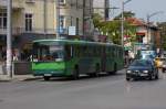 Dieser Mercedes Benz Gliederbus war am 6.5.2013 in der bulgarischen 
Hauptstadt Sofia auf der Linie 213 im Einsatz zu sehen.