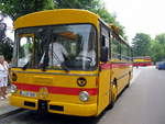 Bus der Leipziger Oldtimer Fahrten in Leipzig am 31. Mai 2008 nahe dem Hauptbahnhof.