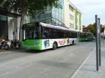 Stadtbus der WAG AG unterwegs im Stadtgebiet von Fulda, September 2012
